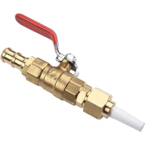 Pistolet à sable à air comprimé avec vanne sphérique en laiton - Ensemble de buses en aluminium pour enlever la rouille et le retrait de la peinture - Outil de protection de sous-sol (1/5)