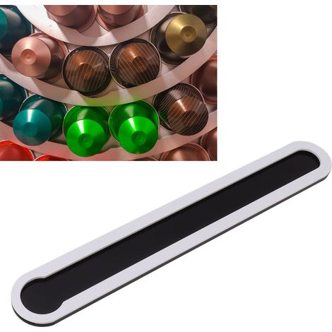 Support mural pour capsules Nespresso Original 10 tasses, idéal pour les placards, le carrelage et la salle à manger. (1/5)