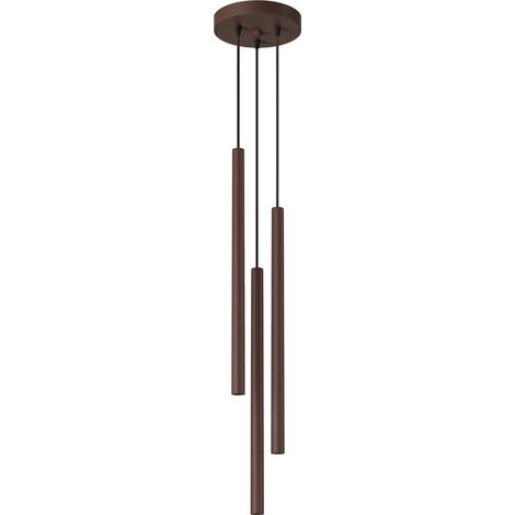 Lampade a sospensione PASTELO marrone 19.5x115x19.5cm Sollux (1/5)