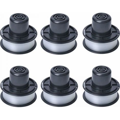 A6226 Bobina di filo compatibile con tagliaerba automatici Auftipp GL250 / GL310 / GL360 / GL360SB con filo da 6 m, confezione da 6 (1/5)