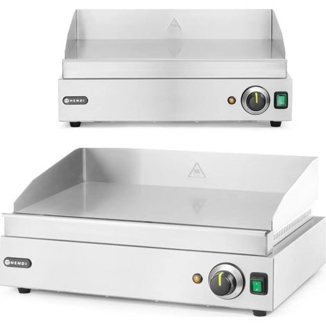 Piastra riscaldante liscia Profi Line per funzionamento continuo 2400W - Hendi 203149 (1/5)