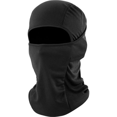 Sturmhaube Balaclava Schwarz mit UV-Schutz, atmungsaktiv, helmkompatibel (1/5)