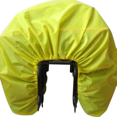 Housse de pluie pour vélo, sacoche de selle arrière - imperméable et résistante à la pluie, idéale pour les sacs de ville, les bagages, les sacs à dos et les voyages.-AquaForge (1/5)