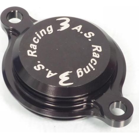 Bouchon filtre à huile noir 3AS Racing pour moto Yamaha 450 YZF (1/3)