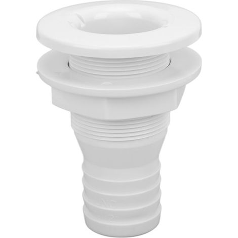 RiToEasysports 1-1/2 Pouces Directement à Travers Un Casque Accessoires pour Marines Installation Facile Matériau Abdominal (White). (1/5)
