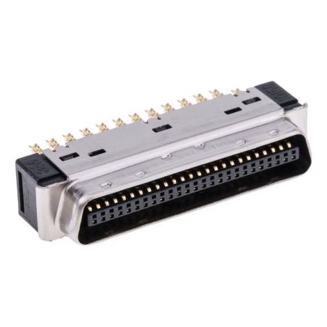 Connecteur SCSI 3M, 50 Contacts, Mâle, au pas de 2.54mm, Montage sur câble ( Prix pour 1 )
