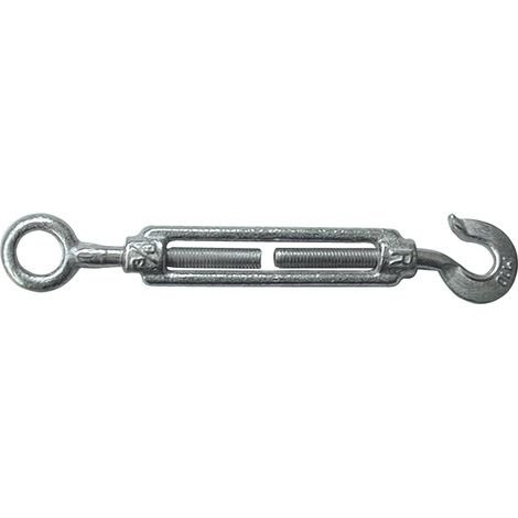 TENDITORE A OCCHIO E GANCIO PER FUNI  mm.10 (3/8) 20.00 pz