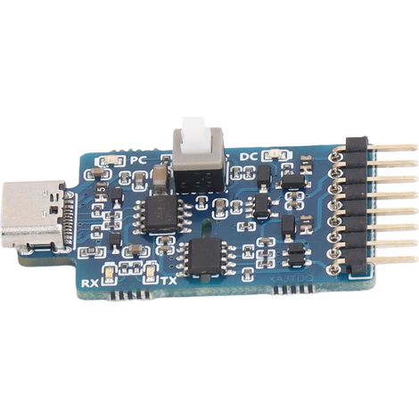Module USB vers TTL Type C, adaptateur série 5V 9 broches, 50bps-2Mbps, puce CH340N, carte accessoire (1/5)