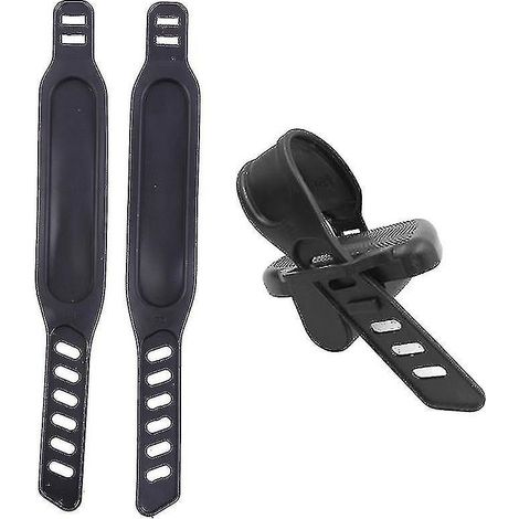 1 paire de sangles de pédales de vélo d'appartement neuves, sangles d'étrier, accessoires pour équipement de fitness Hfmqv-hy (1/4)