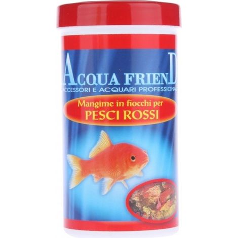 TrAdE Shop Traesio - Set 3 Confezioni 250ml/36gr Ciascuno Mangime Per Pesci Rossi Acquari In Fiocchi Cibo Base -