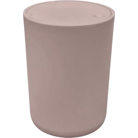 Papelera de baño TODAY UTILITY 8,5 L Rosa Ø21 x H29 cm (1/5)