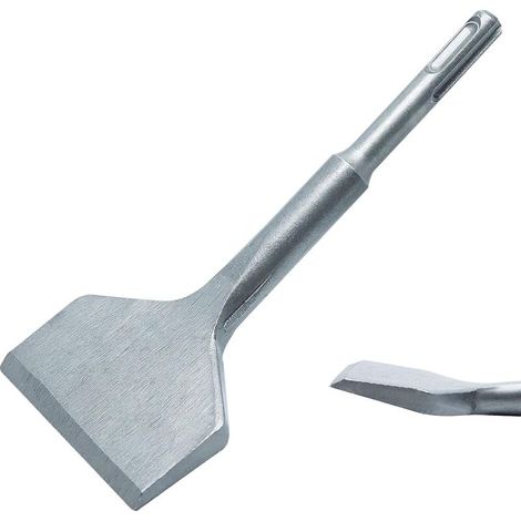 Ciseau à carrelage 180mm x 75mm – Acier allié trempé – Pour retrait de carreaux et béton – Utilisation avec perceuses à percussion (1/5)