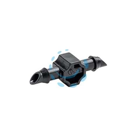 RACCORDO INNESTO DIRITTO IN OUT PER TUBO CAPILLARE DA MM.4X6 - in blister da pz.10 - 80006281