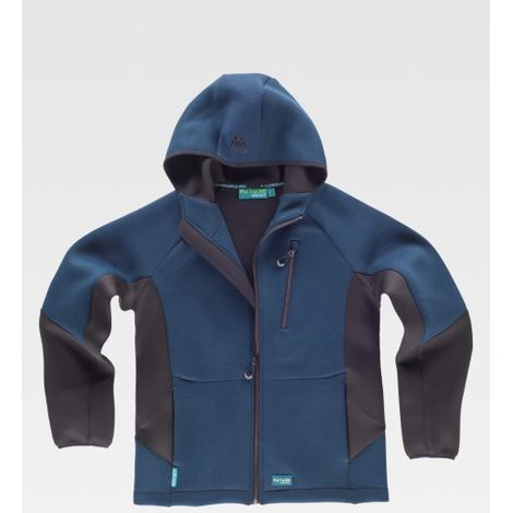 Sudadera combinada con capucha y manga ranglán - WF2605 WORKTEAM S Azafata (1/5)
