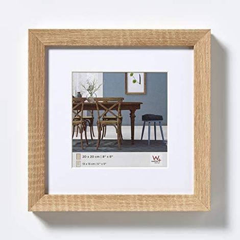 Walther Design EF440E Fiorito, marco de madera 40x40 cm, luz de roble (1/5)