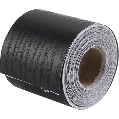 Lot De 2 Bandes Adhésives En Bois Imperméables Pour Chants De Tables, Chaises, Plinthes, Portes, Fenêtres, Sols Et Meubles, Noir (1/5)