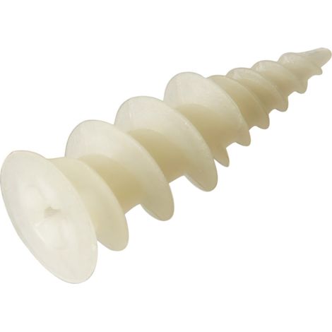 Taco Nylon Para Carton-Yeso SP 6x37 mm. (Caja de 250 piezas)