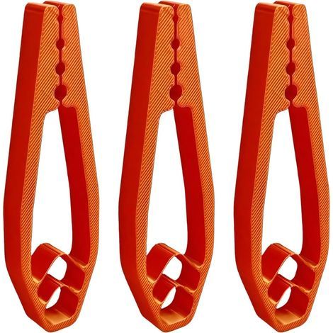 Lot de 3 Pince à clous avec poignée sûre pour marteler et positionner précisément dans les tâches de travail du bois (1/5)
