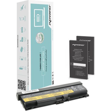 Batteria per Lenovo ThinkPad T410 T420 T510 6600mah (1/5)