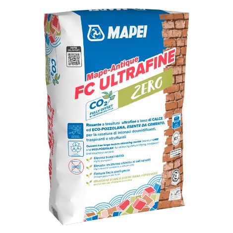 Mapei mape-antique fc ultrafine malta da rasatura traspirante ultrafine 20 kg