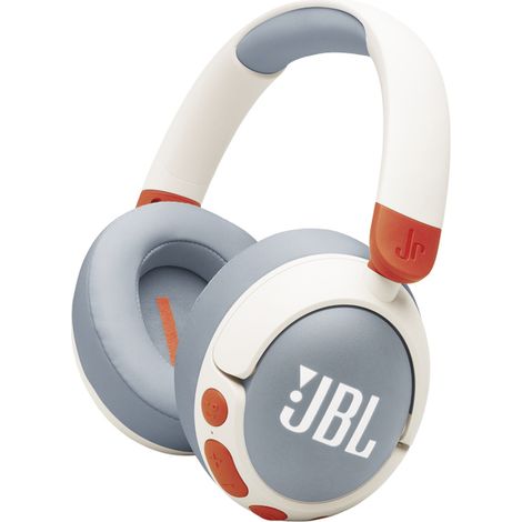 JBL Junior 470NC Auriculares Inalámbrico Diadema Llamadas/Música USB Tipo C Bluetooth Gris claro, Blanco (1/5)