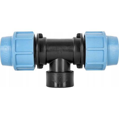 TÉ À VISSER EN PE GW 40X11/4X40 POUR EAU