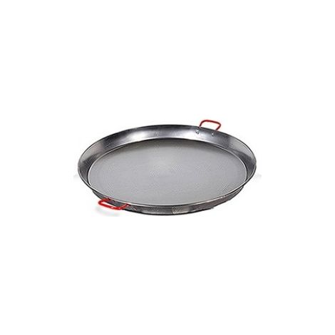 Valencianische Paellapfanne 26 cm. Poliert, für 2 Personen