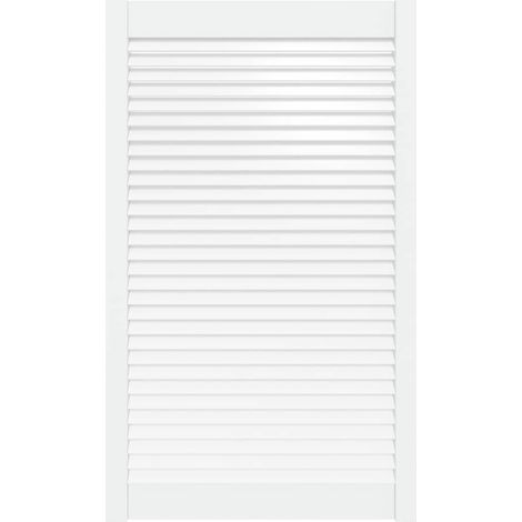 Maison Exclusive - Anta a Lamelle Bianca 99,3x59,4 cm in Legno di Pino