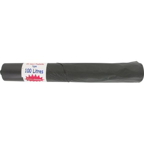 Sac Poubelle Vrs 100l10r X20s