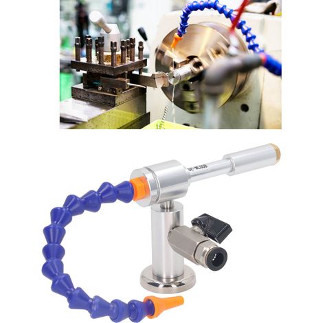 Kit de refroidissement pour pistolet à air avec tube vortex en alliage d'aluminium (6 pièces) (1/5)