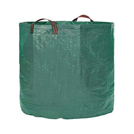 Garden waste bags, reusable bags for garden, lawn, leaves, debris container, grass bin, pool leaf collector, 60 liters (1/5)