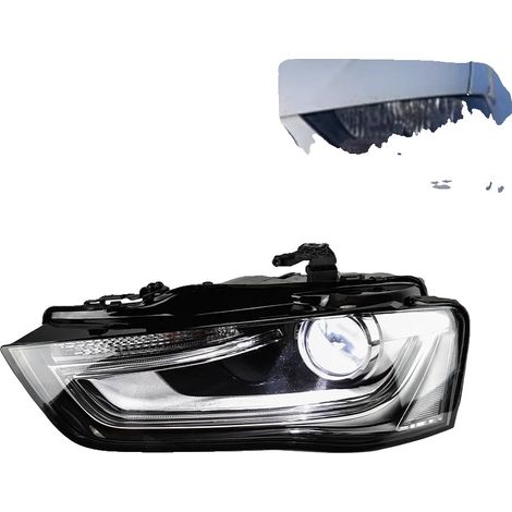 Conjunto de faros delanteros, compatible con Audi A4, LED, alto rendimiento, faros totalmente LED. (1/2)