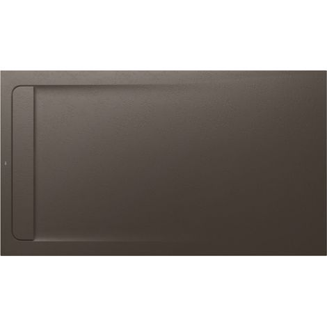 Receveur de douche extra plat en Stonex® Aquos - 1800x1000mm - Café (1/2)