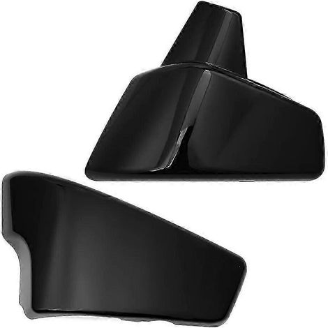 Motorrad-Batterieseitenabdeckung, schwarz, passend für Honda Shadow VLX 600 VT600C VT600CD Deluxe (1999–2007, Edition 2006), Teilenummer 0619