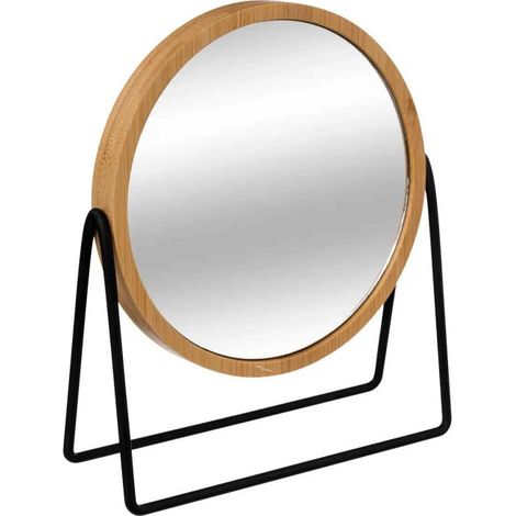 Miroir de Salle de Bain "Balançoire" 20cm Naturel