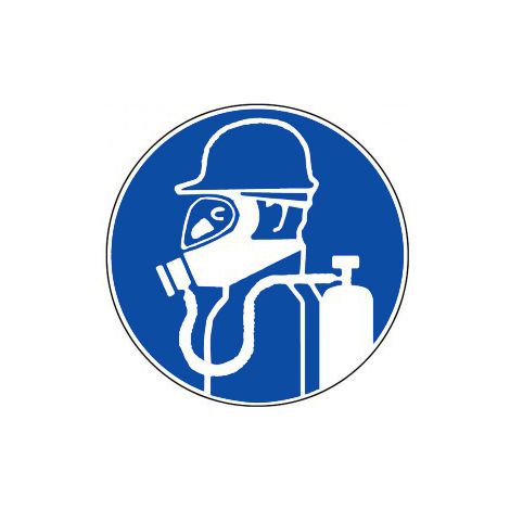 Panneau Protection obligatoire des voies respiratoires - Rigide Ø300mm - 4062617