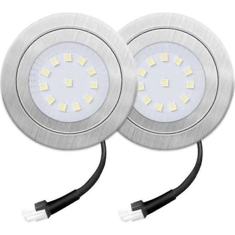 Lot de 2 ampoules de 1,5 W pour hotte de cuisine, 12 V CC, ampoules halogènes de remplacement pour éclairage de cuisine 20 W (1/5)