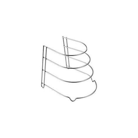 Porta Padelle a 4 Posti Canyon 24 CMX26X23 Metaltex 2 Pezzi