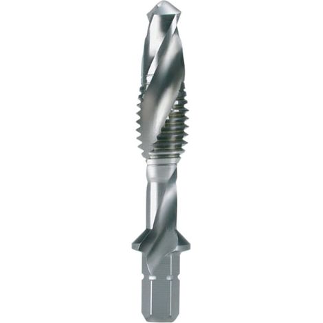 RUKO Combiné Foret Taraudeur court HSS rectifié M 3 - R270014 (1/5)