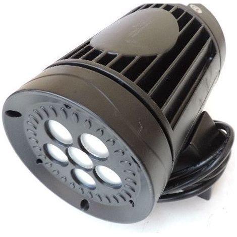 Applique murale LED 30W aluminium noir 3000K 1108 lm IP66 Ø120mm 230V 45°