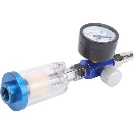 Druckluftpistolen-Luftregler, Manometer, Inline-Ölabscheider