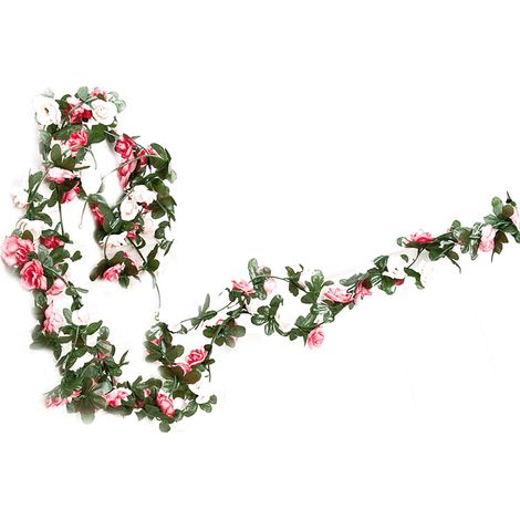 Arche de mariage en rouleau de 3 guirlandes de fleurs artificielles (1/5)