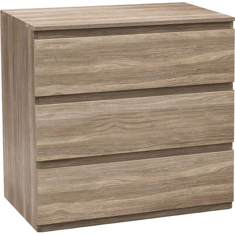 Cassettiera SpaceQub a 3 cassetti 78x48x73cm 7house