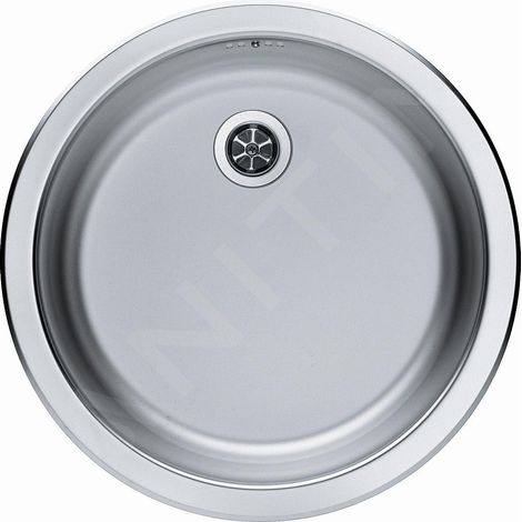 Alveus Form - Évier, diamètre 450 mm, vidage 60 mm, inox 1008987 (1/3)