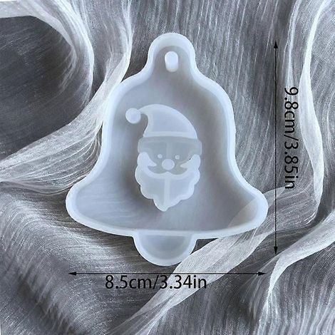 Moule en silicone pour plâtre d'aromathérapie, motif flocon de neige et élan de Noël