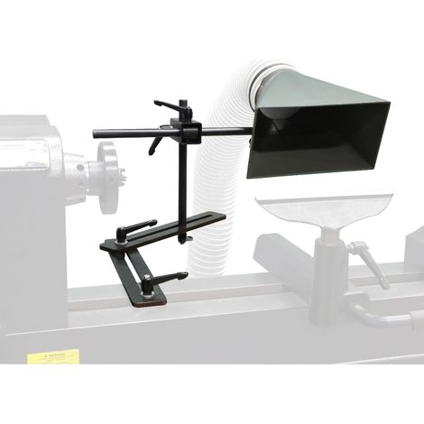Hotte d'aspiration universelle pour tour à bois MW-Tech AZK100