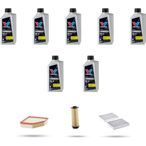 Kit tagliando 3 FILTRI e 7L OLIO compatibile con Bmw serie 6 (G32GT) 640i hybrid 245kw dal 2020 (1/4)