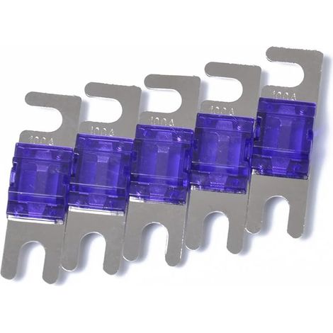 5 pack mini anl fusible 100a anl fusible pour la voiture marine audio vidéo violet (1/4)