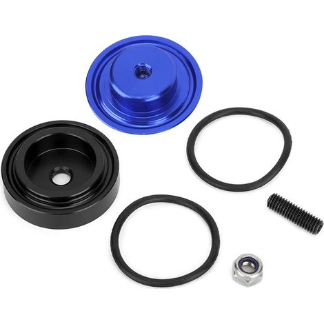 Qiilu Kit de couvercle de prise de suppression d'essuie-glace arrière de voiture, Kit de suppression d'essuie-glace arrière de véhicule(Bleu) (1/5)
