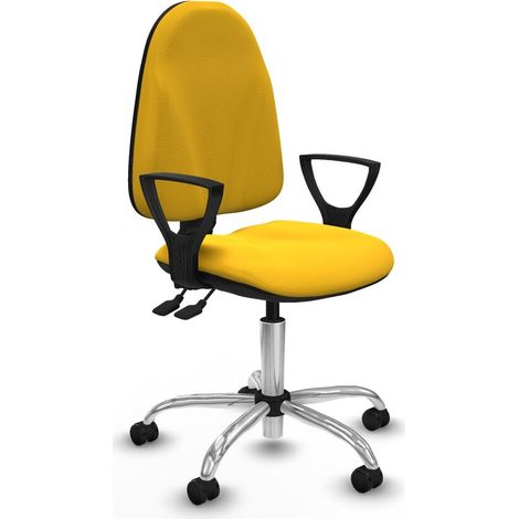 Sedia da Ufficio Piqueras y Crespo BFN05RP Giallo (1/5)